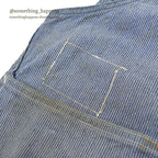 1940's Lee 96-SB PIN STRIPE OVERALL ... W40/L27