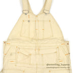 1940's~ DEADSTOCK CAN'T BUST'EM DOUBLE KNEE OVERALL ... W42/L30
