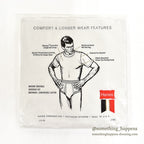 1960's~ DEADSTOCK HANES HANESET PLAIN PACK T-SHIRT 3 ... M