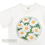 1990's DOWN TO EARTH PRODUCTS DAISY FLOWER PRINT T-SHIRT ... XL