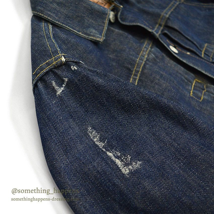 1950's PENNEY'S FOREMOST DENIM JACKET ONE WASH... 36