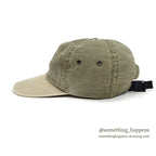1990's BLACK DOG BRAND DOG EMBROIDERY TWO TONE CAP...