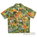 1970s~ ROSS SUTHERLAND Gauguin ART PRINT S/S SHIRT ... M