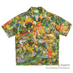 1970s~ ROSS SUTHERLAND Gauguin ART PRINT S/S SHIRT ... M