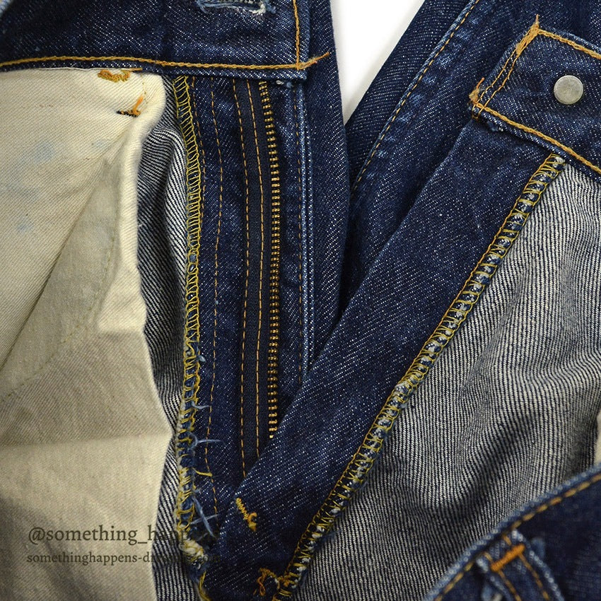 1960's LEVI'S 606 BIG-E DENIM PANTS...W30/L27