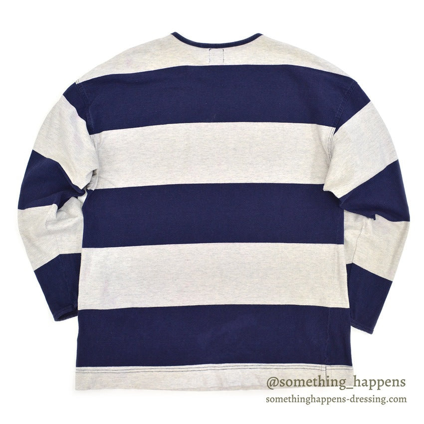 1980's~ GAP WIDE STRIPE COTTON L/S TEE... L