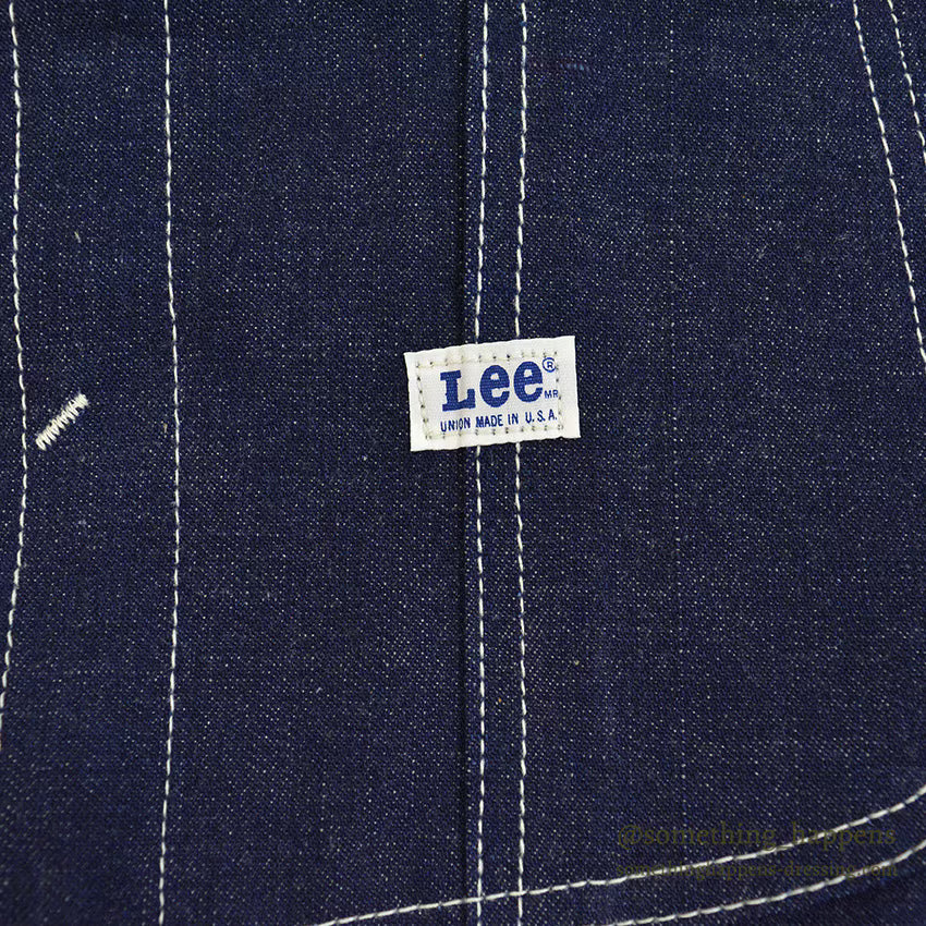1970's DEADSTOCK Lee JELT DENIM OVERALL... W38/L29