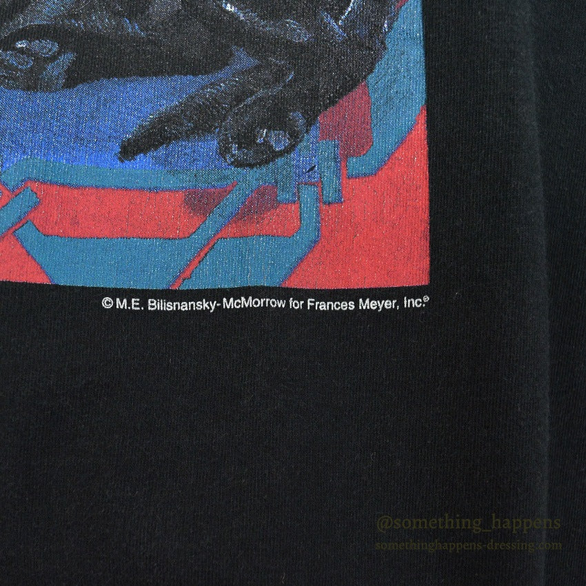 1990's JERZEES MEBILISNANSKY DOG ART T T-SHIRT...XL