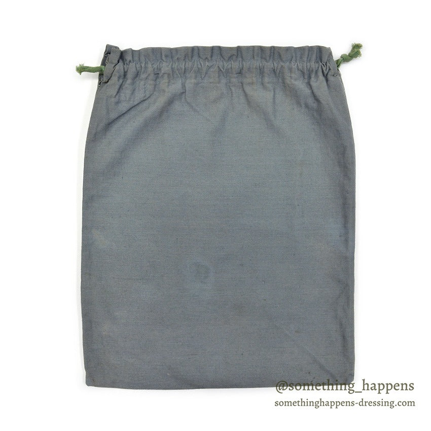 1940's AMERICAN JUNIOR RED CROSS WW2 GRAY COTTON DITTY BAG ...