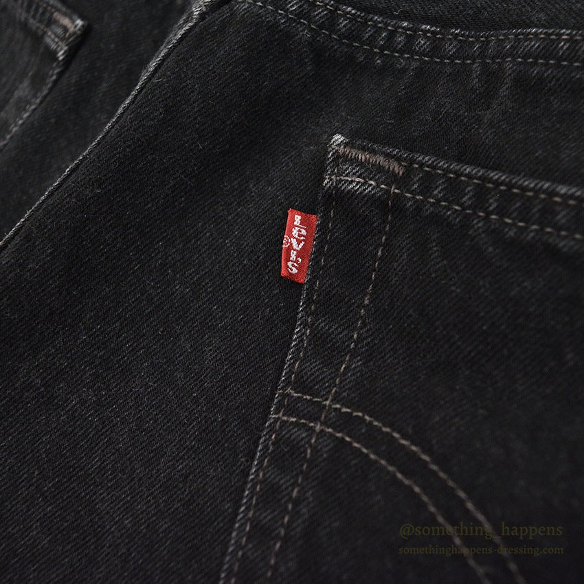 1990's Levi's 501 BLACK DENIM PANTS... W36 L30