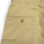1960's DEADSTOCK USARMY TROUSERS, MEN'S, COTTON KAHKI SHADE-1 ... W33/L29
