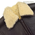 1970's~ THE SHEEP SHACK MOUTON SHEARLING VEST...