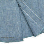 1970's DEADSTOCK OLD KENTUCKY TWO TONE ALL COTTON CHAMBRAY SHIRT... 15