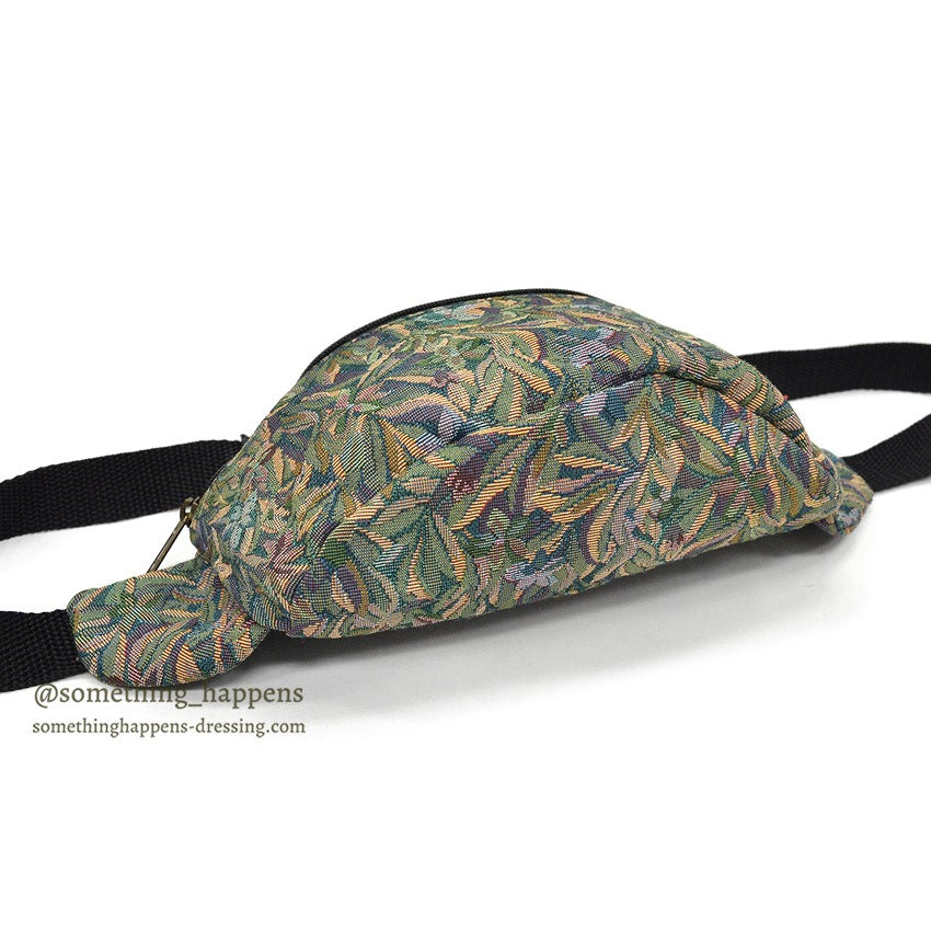 ~1990s DEADSTOCK LL Bean Gobelin Tapestry FANNY PACK...