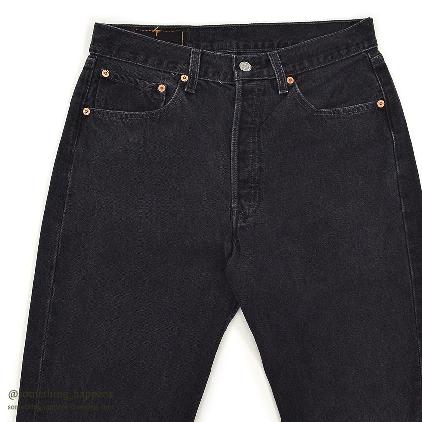 Levi's 501 BLACK DENIM PANTS...W32/L34