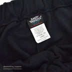 DEADSTOCK EARLY WINTERS FLEECE PANTS BLACK... L