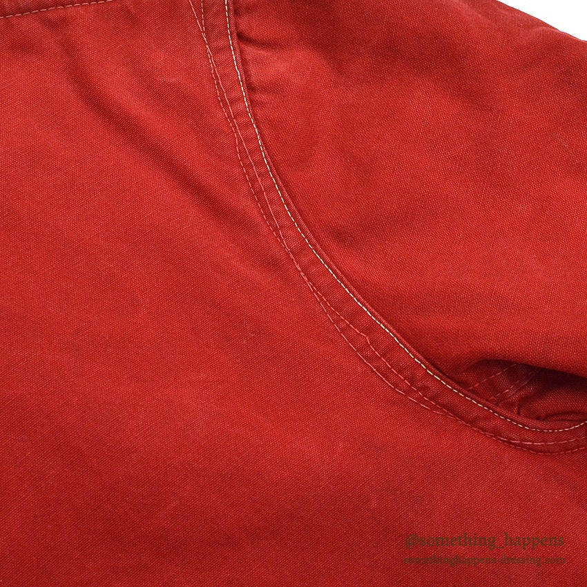 1950's~ HERCULES TWO-POCKET RED COVERALL BLANKET...