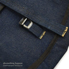 ~1940's AMERICAN RED CROSS DENIM SHOULDER DITTY BAG...
