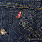 1970's Levi's 70505 small-e DENIM JACKET DARK... 40