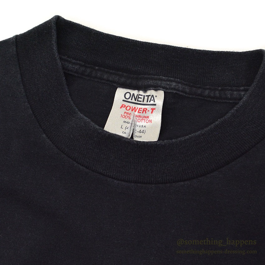1990's ONEITA BUTTMAN PARODY PRINT T-SHIRT...L