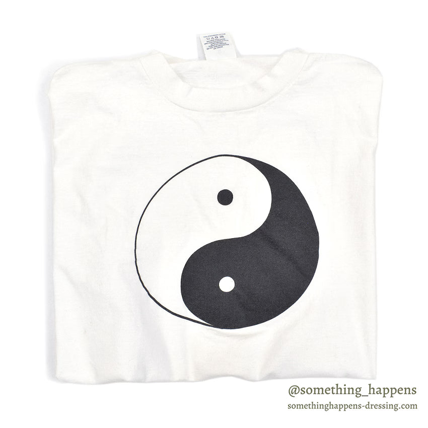 1990's ALORE YIN YANG ART T-SHIRT... XL