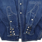 1950's DALL SMITH DENIM DENIM WESTERN SHIRT ...