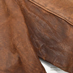 1930's HORSEHIDE BROWN LEATHER COSSACK JACKET ...