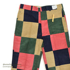 1970's~ DEADSTOCK KENSINGTON ROW PATCHWORK CORDUROY PANTS... W34