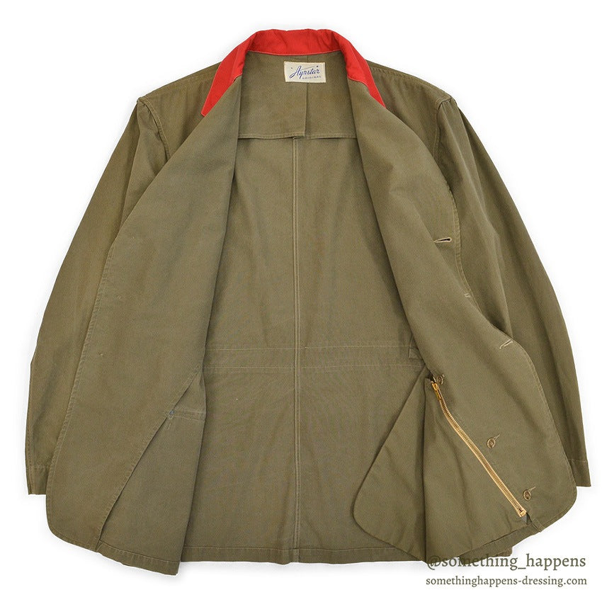 ~1950's AYRSTAR TWO-TONE FISHING JACKET...