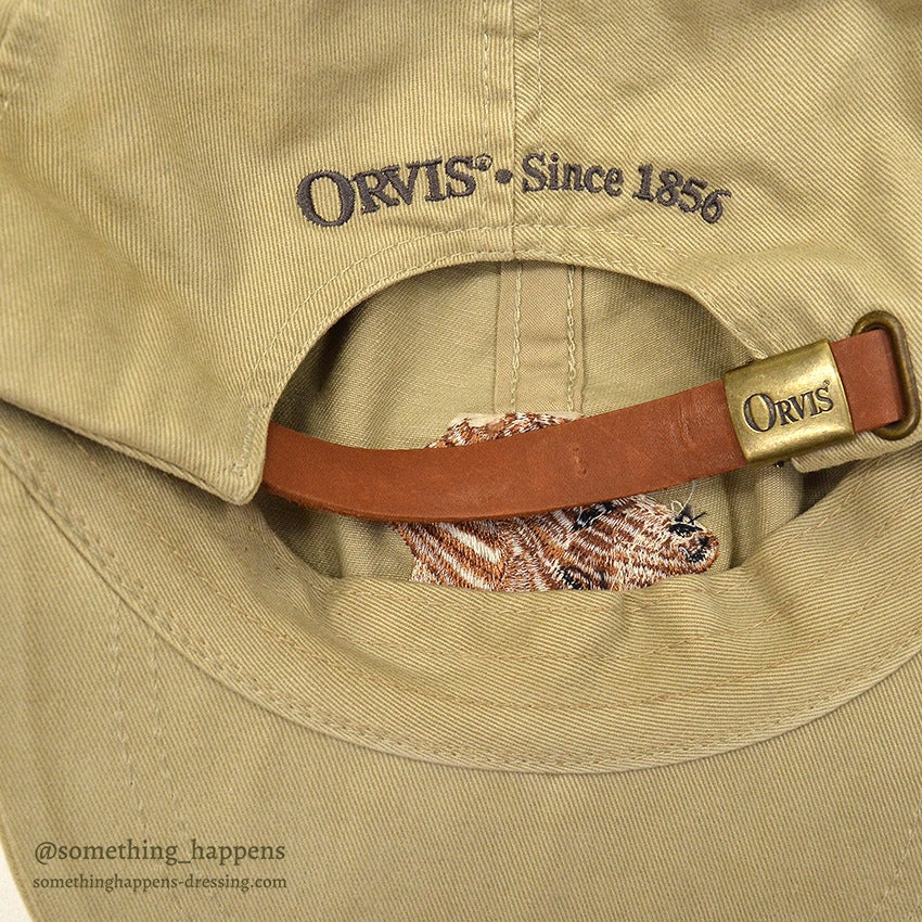 1990's ORVIS POINTER DOG EMBROIDERY FISHING CAP...