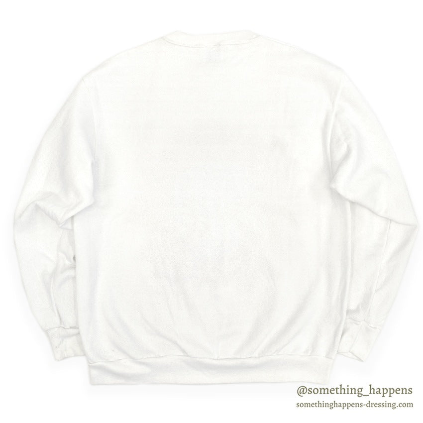 1990's DEADSTOCK DELTA SUN FLOWER SWEAT SHIRT... XL