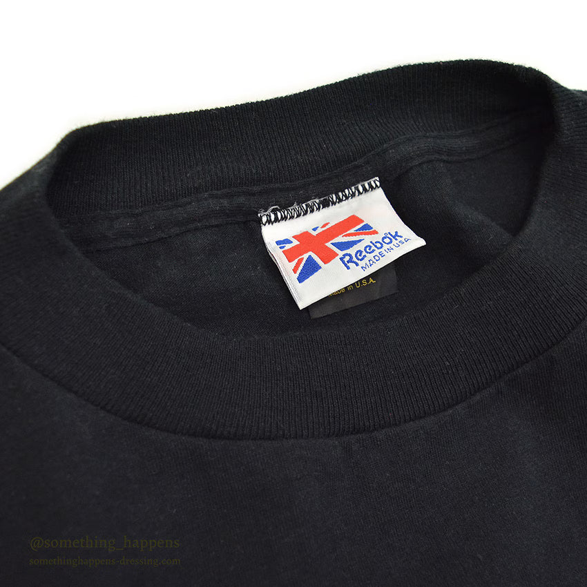 1980's ANVIL REEBOK " No Thanks I'll Walk! "ADVERTISING T-SHIRT BLACK ... XL