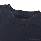 1990's BLACK FADED PLAIN POCKET T-SHIRT ...