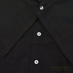 1960's~ BLACK OVERDYED S/S SHIRT ...