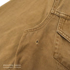 1960's~ LEVI'S BIG-E BROWN COTTON SATIN JACKET...