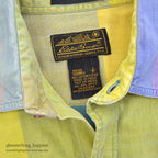 1980's~ EDDIE BAUER SUPERIOR MADRAS S/S SHIRT ... S