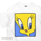 1990's TWEETY LOONEY TUNES PRINT T-SHIRT ... L