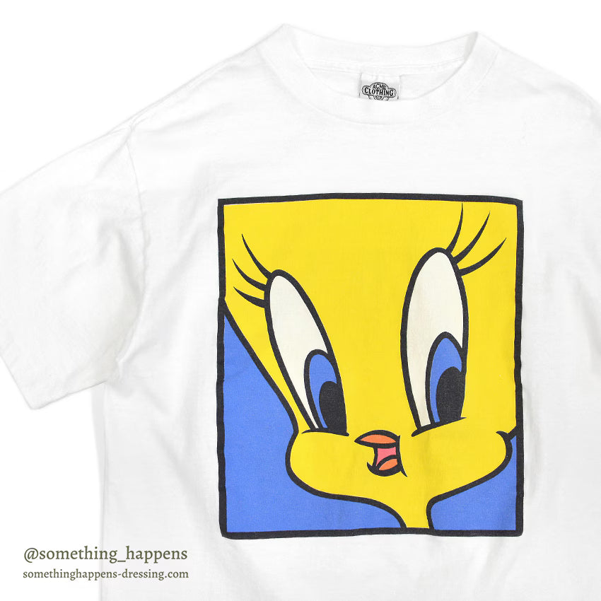 1990's TWEETY LOONEY TUNES PRINT T-SHIRT ... L