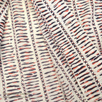 1950's GEOMETRIC PATTERN RAYON SHIRT...