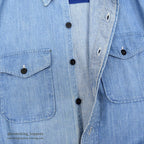 ~1960's FIVE BROTHER TYPE CPO DENIM SHIRT SELVEDGE ...