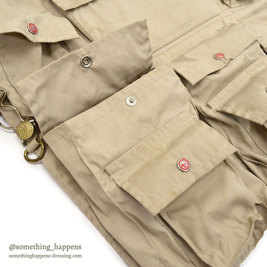 ~1970's IDEAL FISHING APRON VEST UNUSUAL...
