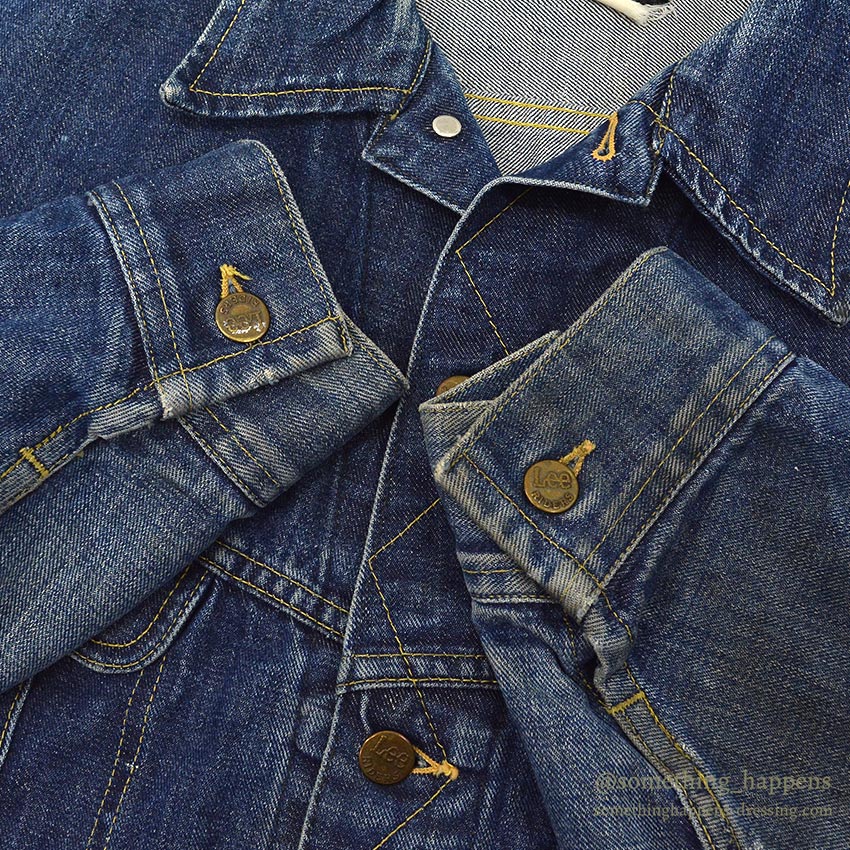 1960's Lee 101-J DENIM JACKET / BIG SIZE...50