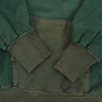1990's CHAMPION BLANK REVERSE WEAVE SWEAT PARKA / GREEN TWO-TONE ... XL