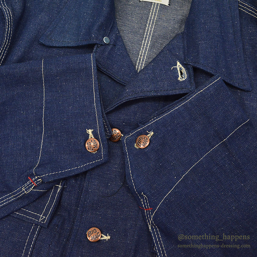 ~1970's DEADSTOCK BIGMAC JC PENNEY DENIM COVERALL ...
