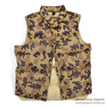 1970's WOOLRICH CAMO DOWN VEST...M