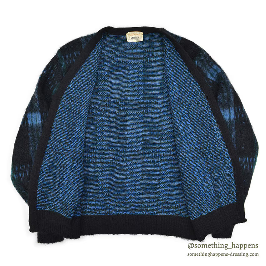 1960's CAMPUS MOHAIR CARDIGAN... L