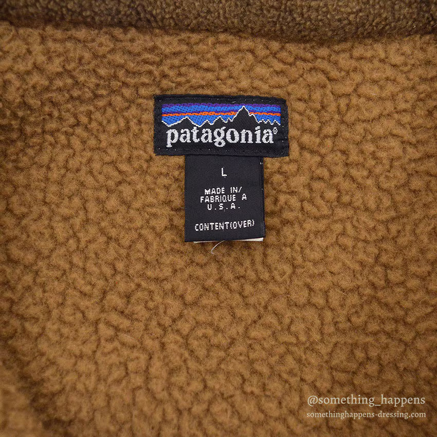 1990's PATAGONIA SYNCHILLA SHEARLING COAT ... L
