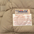 1970's MIGHTY-MAC NORSAC PRIME GOOSE DOWN VEST / TAN ... L