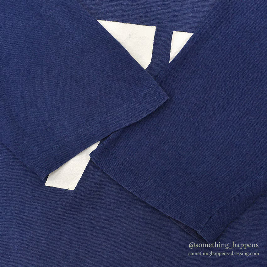 1970's CHAMPION FOOTBALL SHIRT / DARK BLUE...XL
