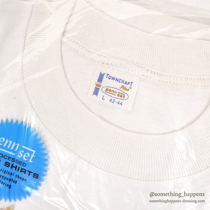 1960's~ DEADSTOCK TOWNCRAFT PENNEYS POCKET T-SHIRT 2 ... L